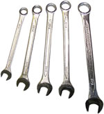 Comb Spanner Set SAE 5pce $7.55